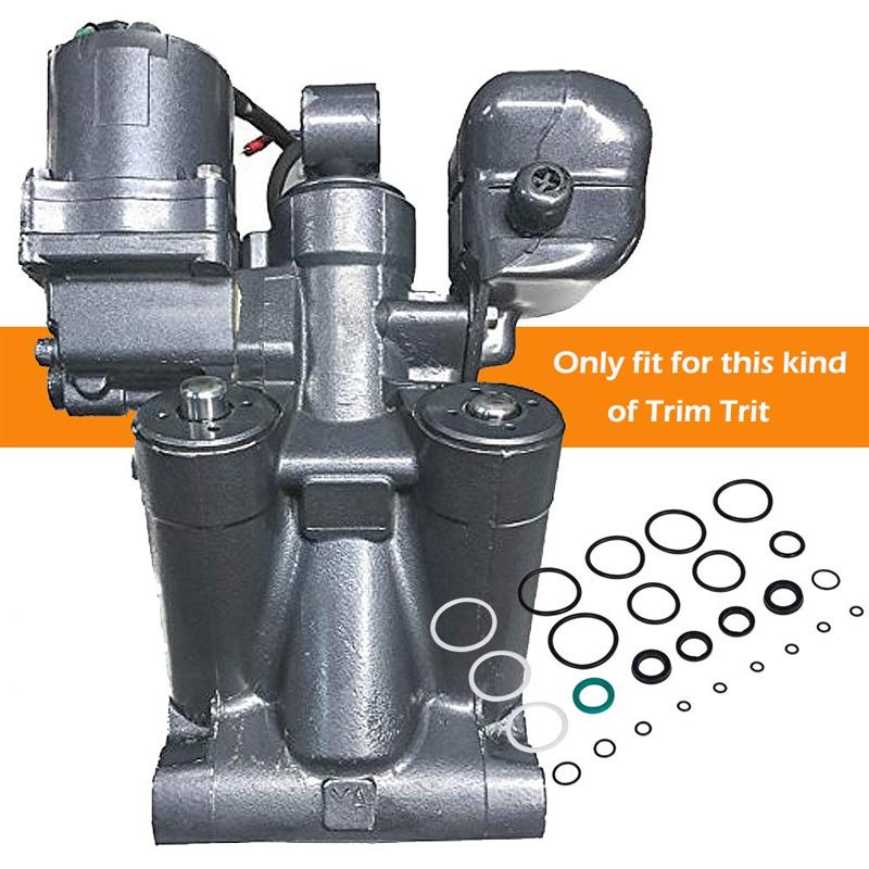 Tilt Trim Seal Kit 1997 & Up 115225FS Fast Strike Power with More O-Ring for Yamaha Boat Power Units 115HP 150HP 175HP 200HP