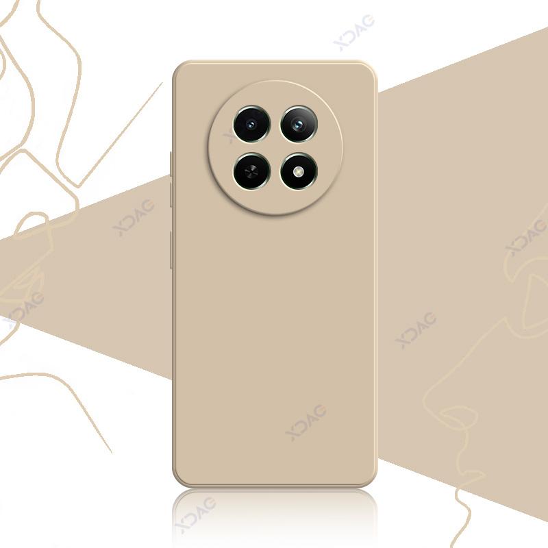 Luxury Case Covers for Realme Narzo 70X 5G Square Liquid Soft Silicone Phone Shield Housing Narzo70X Fashion Candy Bags