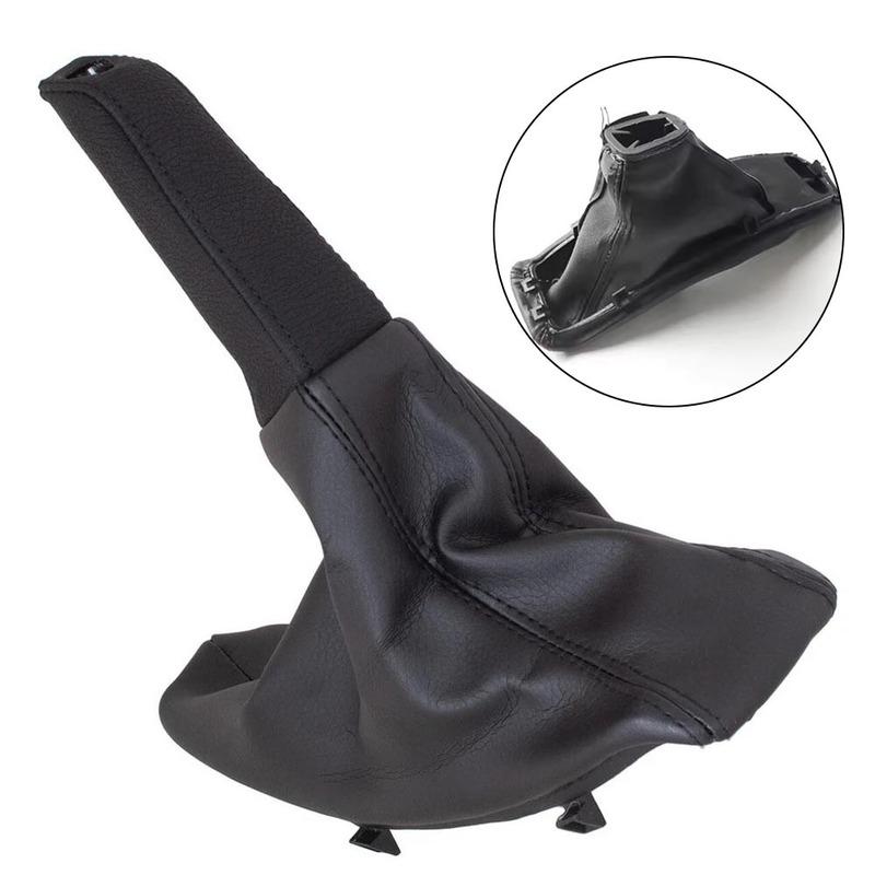 Automobile Maintenance BLACK Gear Dust Cover Stylish Car Gear Cover Car Accessories Leather Cover Easy tallation
