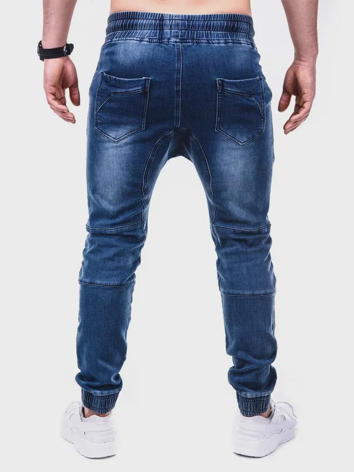 2019 Trendy Men's Washed Denim Jogger Jeans - European & American Style Casual Pants