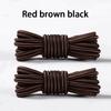 2 Pair NEW Heavy Duty Round Boot Laces Durable Striped Shoelaces for Hiking Work Boots Outdoor Sports Sneaker Shoe Laces