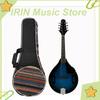 IRIN Smart Mandolin 8-String Guitar A Style Electric Slient Mandolin Stringed Instruments with Bag Mini Guitar Parts&Accessories
