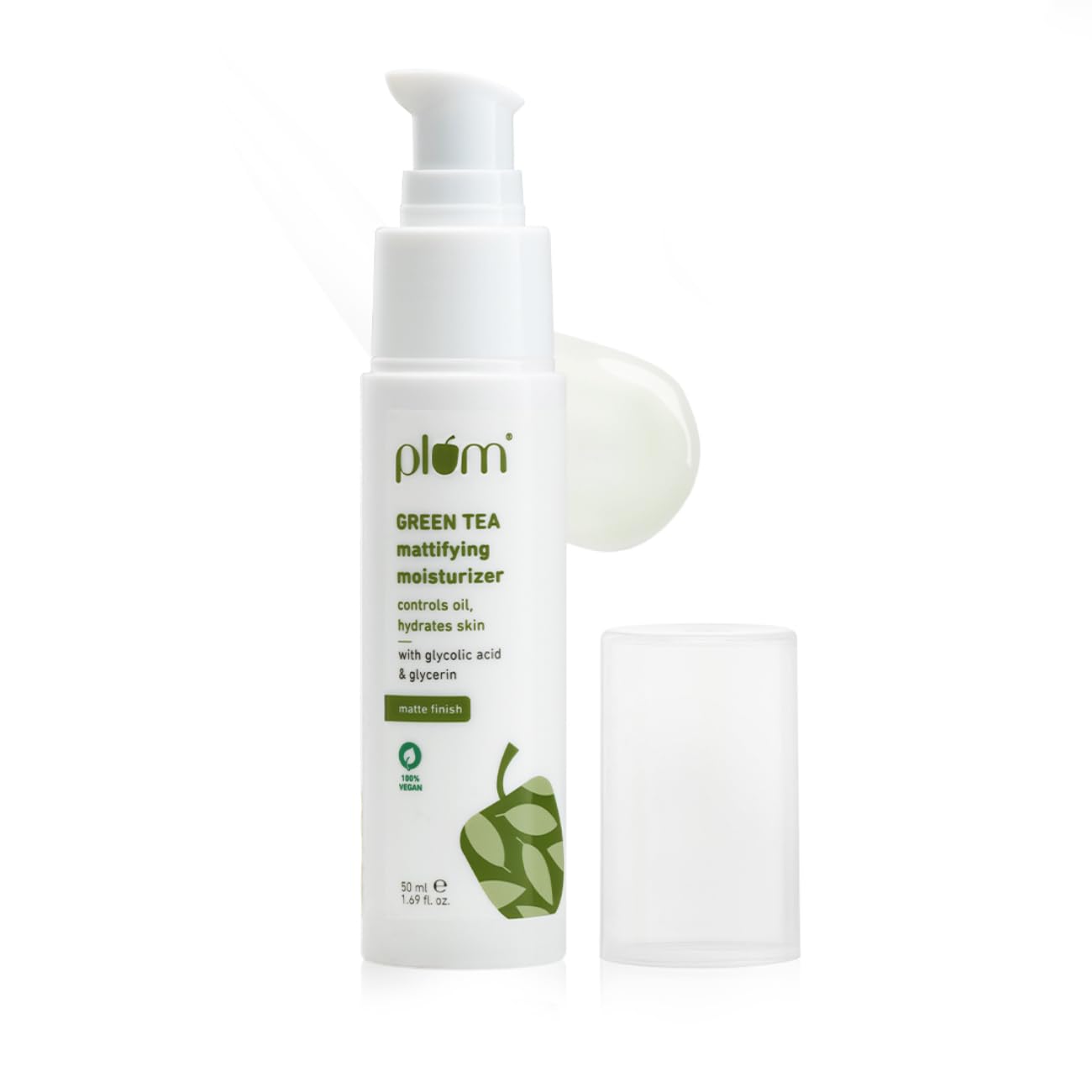 

Plum Green Tea Mattifying Face Moisturizer 50ml for Oily Skin | Controls Oil Hydration Non-Sticky Daily Moisturizer