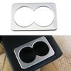 For Nissan X-trail Xtrail T32 2014 - 2020 Rear Water Cup Holder Cover Decoration Sticker Frame Trim Interior Accessories