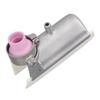 Bouclier de protection pour soudage Ti Alloy à angle droit à 90 degrés, couvercle de protection TIG avec mandrin à coin de 1/8 pouce et corps de lentille à gaz