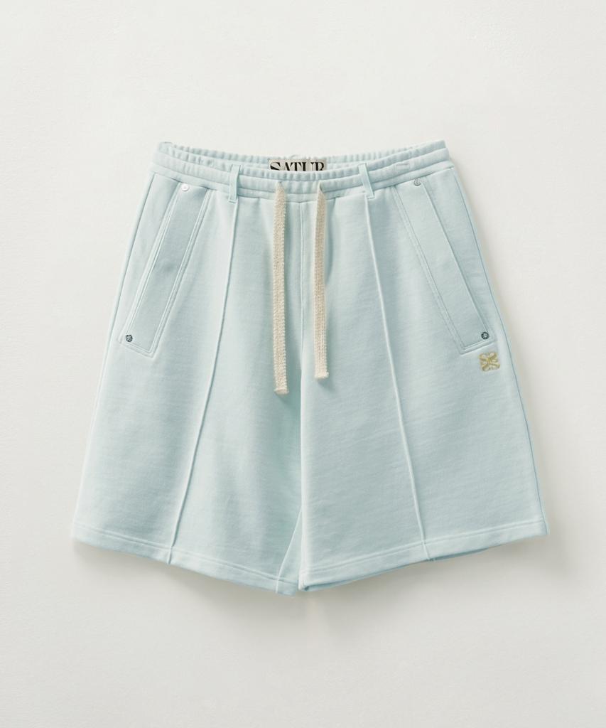 Seteo Cotton Bermuda Pants Ice Blue