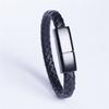 OEM 2 In1 Magnetic Absorb Leather Bracelet USB Charger Charging Data Cable for Android Micro/Type C/IOS 1M/2M/Cust