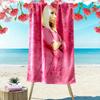 Nicki Minaj Print Beach Towel, Large Soft Quick Dry Towel for Beach Camping Swimming