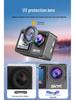 4K Sports Action Camera with Anti-Shake, Touchscreen, Wireless Connectivity, for Cycling & Fishing