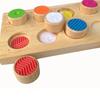 Educational 0.65 Memory Touch Flip Board - Rubberwood Toy for Baby Color Recognition