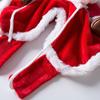 Funny Pet Christmas Outfit With Ride On Design For Small Dog Cats Holiday Celebration Dressingup Santa Claus Costume