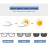 TR90 Thin Frame Change Color Eyewear Photochromic Eyeglasses Women Men Prescription 0 -0.5 -1.0 -1.5 -2.0 -2.5 -3.0 To -6.0