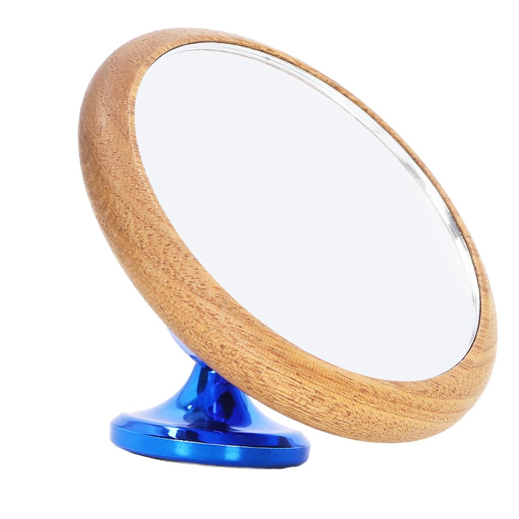 Coffee Rate Observation Reflective Mirror Walnut 360 Degree Rotatable Visual Extraction Coffee Shot Mirror