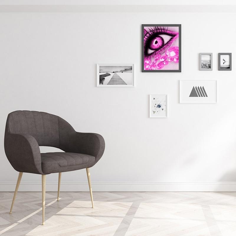 Eye DIY 5D Diamond Painting Full Round Drill Cartoon Diamond Embroidery Cross Stitch Mosaic Rhinestone Wall Art Home Decor