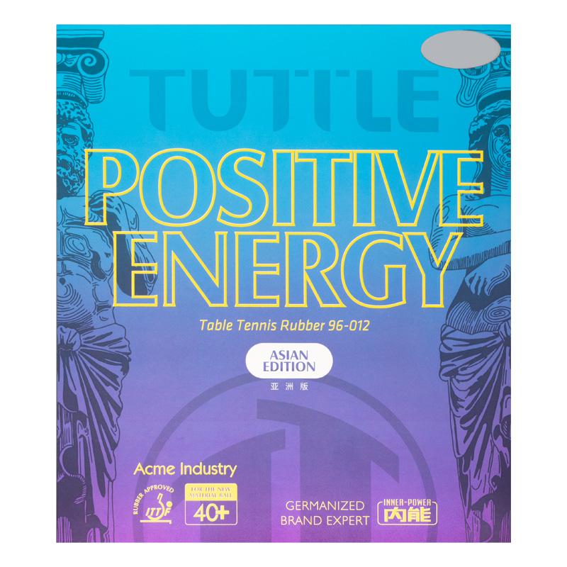 TUTTLE Positive Energy Asian Edition (Blue Sponge) Forehand Offensive Table Tennis Rubber Inner Energy Ping Pong Sponge