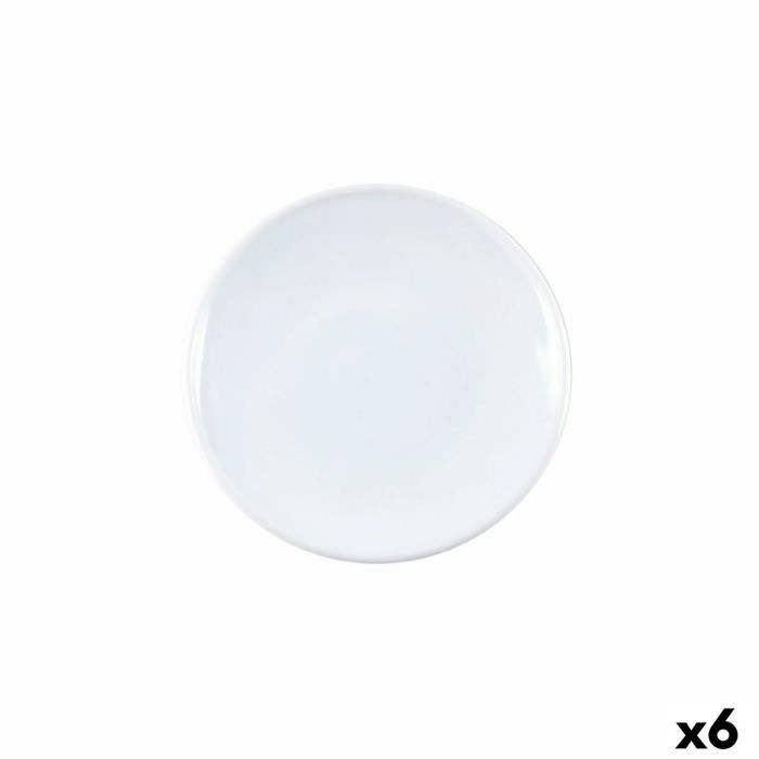 Assiette Bormioli Rocco Toledo Café Verre 13 Cm (6 Unités)