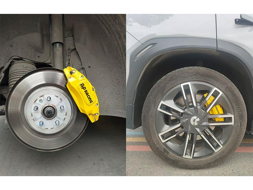 NIO ES6/ES7/ES8 Brake Caliper Cover: Aluminum Alloy, New Version, Special Model, Color Options Available.