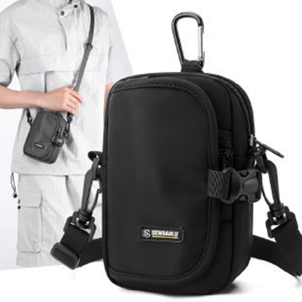 Large Capacity Small Shoulder Bag Casual Wallet Simple Men Crossbody Bag  Outdoor