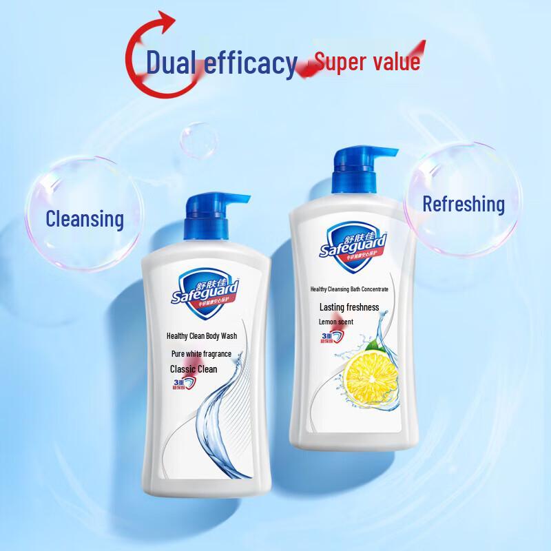 Safeguard Healthy Clean Pure White Fragrance Shower Gel