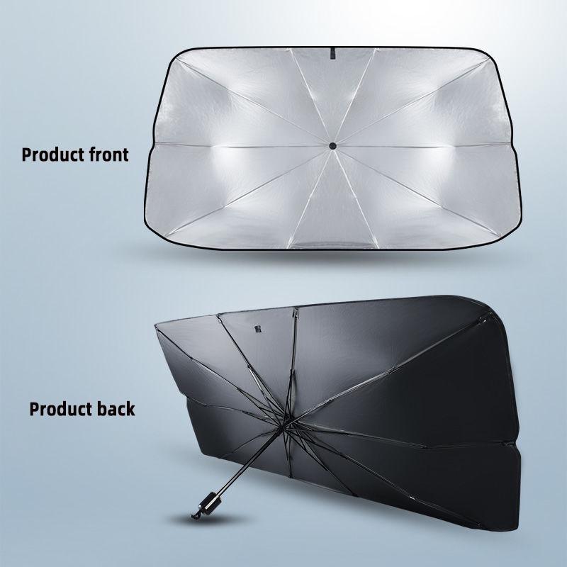 1Pc Car Sunshade Umbrella Car Sun Shade Protector Parasol Summer Sun Interior Windshield Protection Accessories For Auto Shading