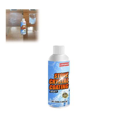 100ml Prostředek pro pokovování kamenných krystalů Prostředek pro leštění a nátěr kamenných prvků Křemenné dlaždice - Inkrementální krystal