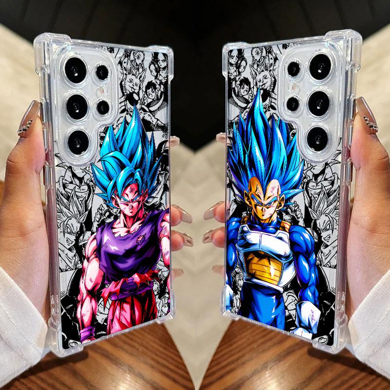 Dragons Balls Goku Vegeta Super Saiyan Phone Case For Samsung Galaxy S25 S24 FE S26 S23 S22 S21 S20 Ultra S26 Plus S25 FE Cover