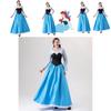 Elegant Polyester Ariel Mermaid Princess Dress For Women Perfect For Cosplay