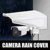 Camera Shade Cover Webcam Sun Rain Shade Weather-resistant Webcam Protector Wall Mounted For Garden Garage Dome Bullet Camera