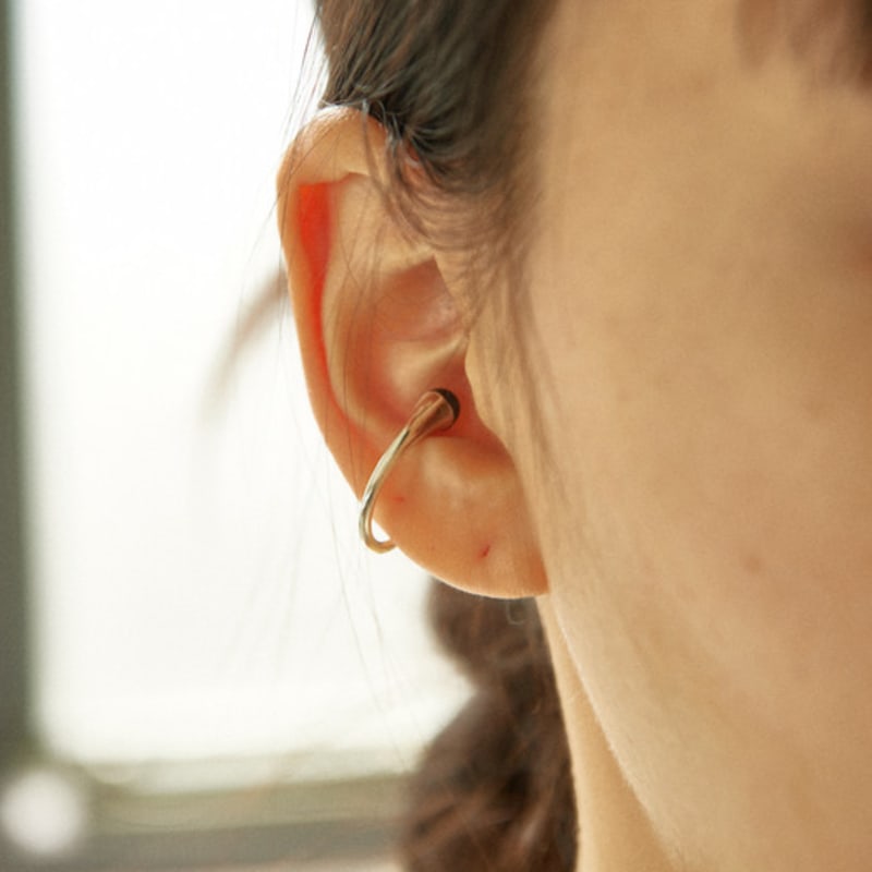 FINNLEE REST IN CITY 29 EARCUFF - SILVER