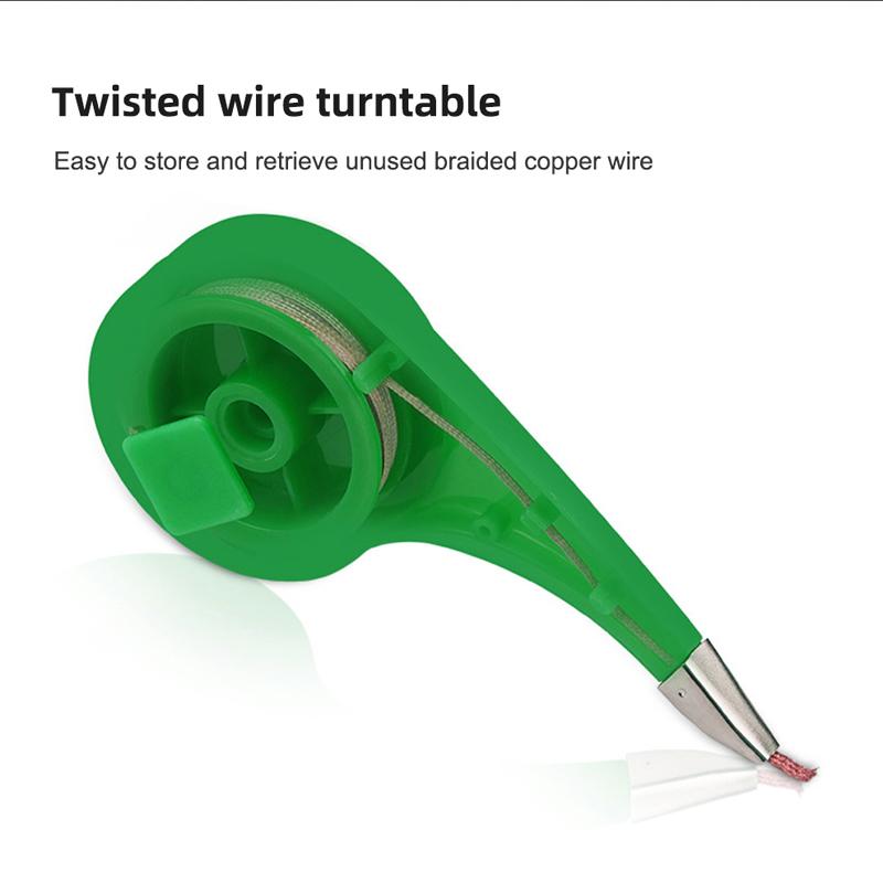 BEST Wick Remover Tin Anti-Hot Desoldering Wick Wire Removal Line Repair Tool