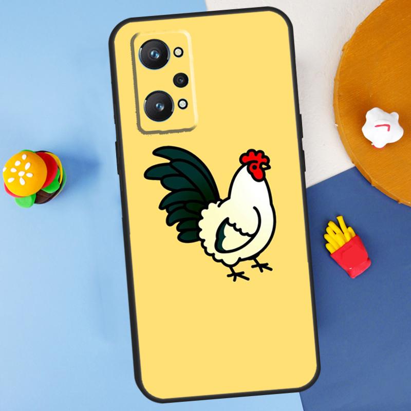 

Chubby Chicken For Realme GT 6 6T 5 GT7 Pro C61 C75 C55 C51 C21Y C25S C67 C53 13 12 10 11 14 Pro Plus Case Realme 13 Pro Plus