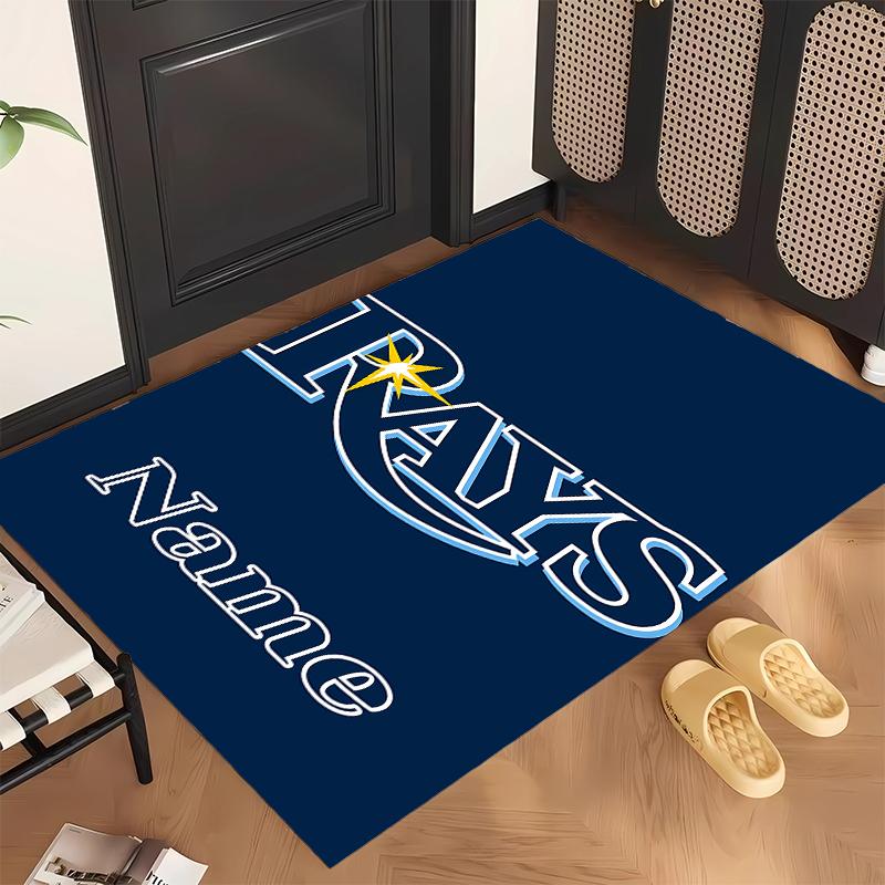 Tampa Bay Rays (1) Personalized name Office Carpet Stylish Decor for Living Room Bedroom Kitchen