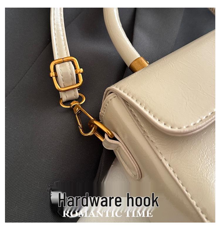 Modna damska mała kwadratowa torba na jedno ramię i crossbody na rok 2025: Modna torebka do dojazdów