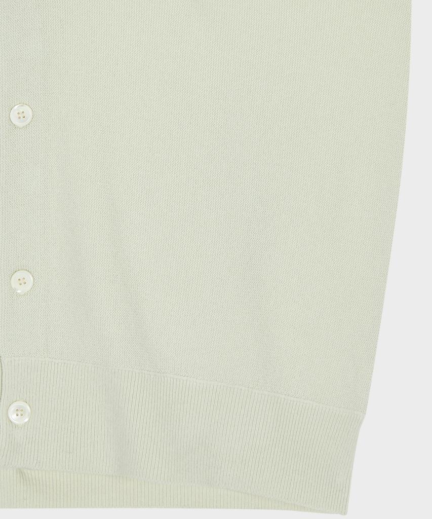 Taildern Wool Cashmere V-Neck Cardigan Mint