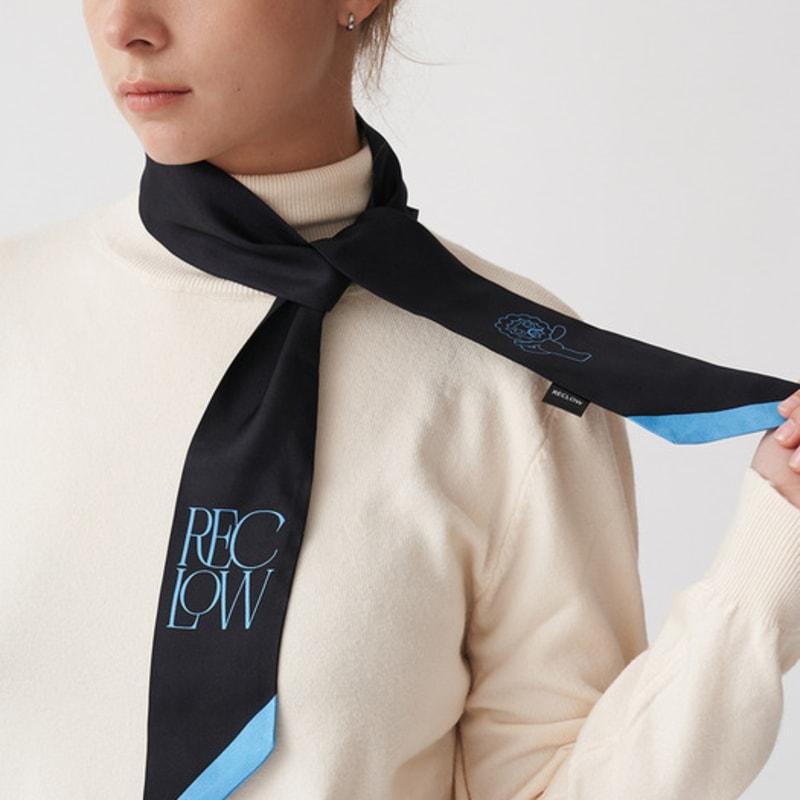 RECLOW [Reclow X Artnom] ART SHINE Long Scarf BLUE
