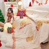 Chenille All-Season Cat Scratch-Resistant Festive Sofa Throw Blanket