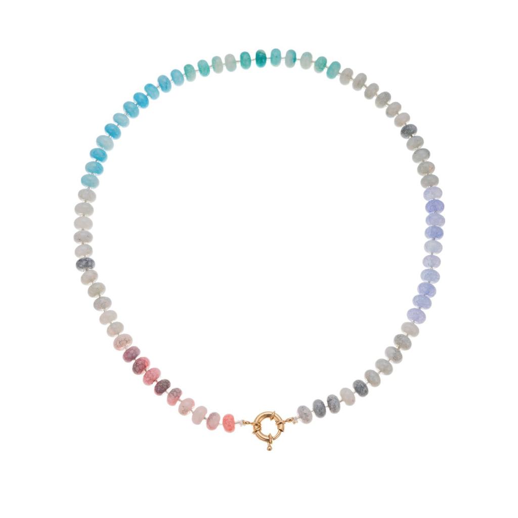 Yori Summer Candy-colored Fresh Handmade Beaded Necklace Jewelry Bijoux Gift Wholesale Autumn&Winter Style Stacking Jewelry
