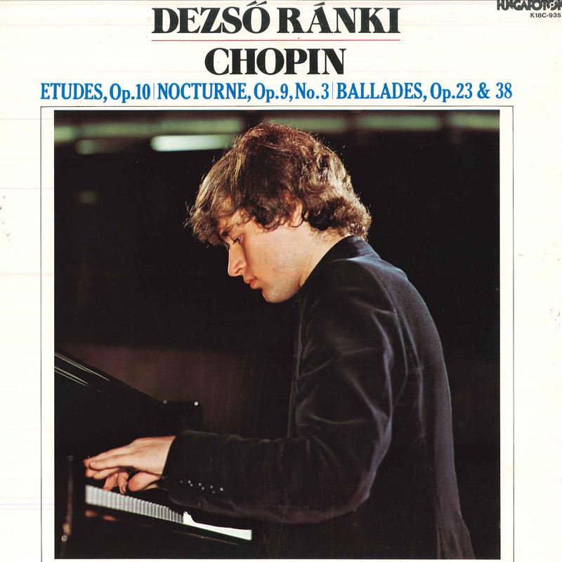 

LP Record DEZS RANKI - Ranki Plays Chopin K18C9351 KING 1975 Japan Obi Classical Used