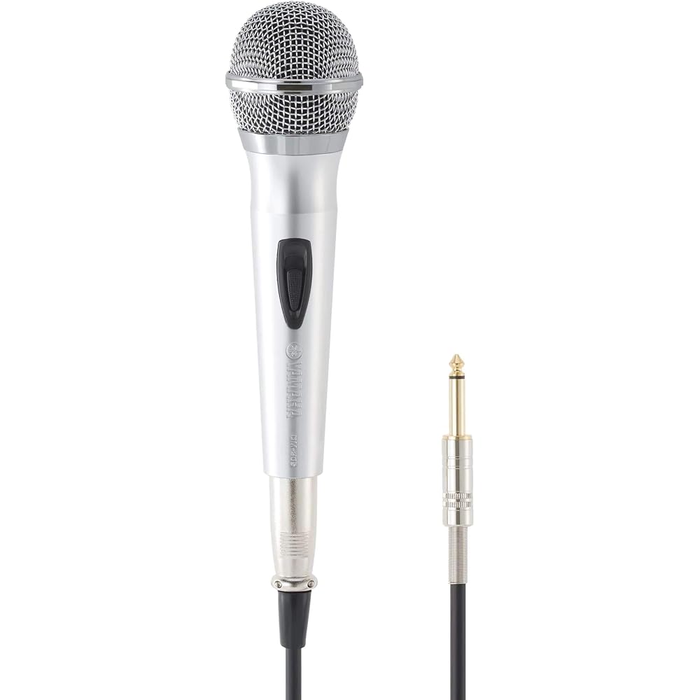 Yamaha (YAMAHA) Dynamic Microphone DM-305 Super Cardioid XLR Female to Phone with 5m Cable