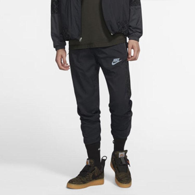 Nike Sportswear Woven Tapered Zip Pants Men Bottoms Black CK1185-010