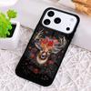 Animal Deer Art Phone Case for iPhone 17 Air 16 15 11 12 14 13 Pro Max Shockproof Cover