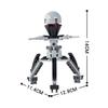MOOXI Movie Space Wars Robot Serie MOC Model Brick DIY Diorama Adult Children Toy Building Block Sets Montessori Gift Decoration