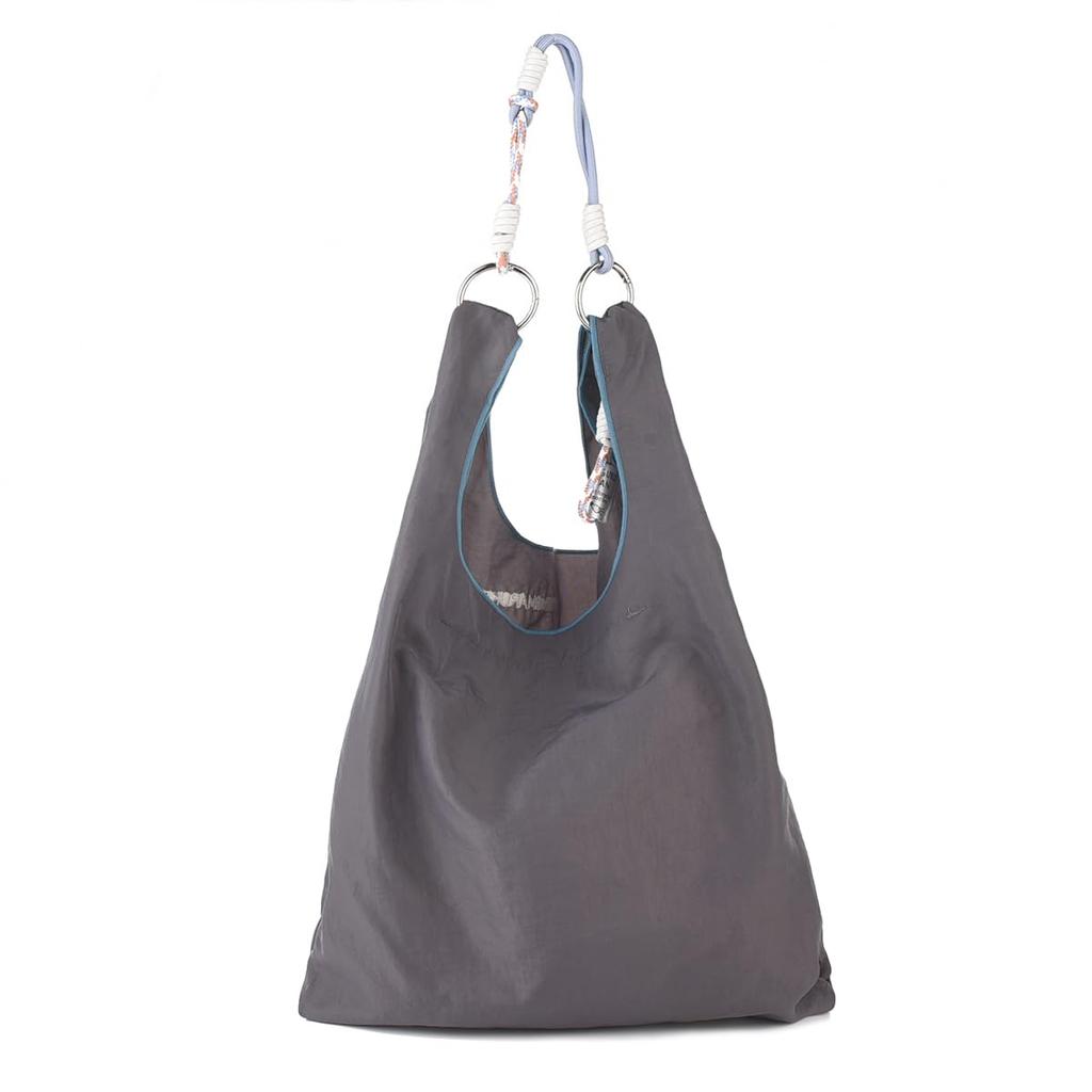Kusguru Japan 2-Way Sub Bag, Water-Repellent Embroidered Washer, Women's, BK219-3, Dark Gray