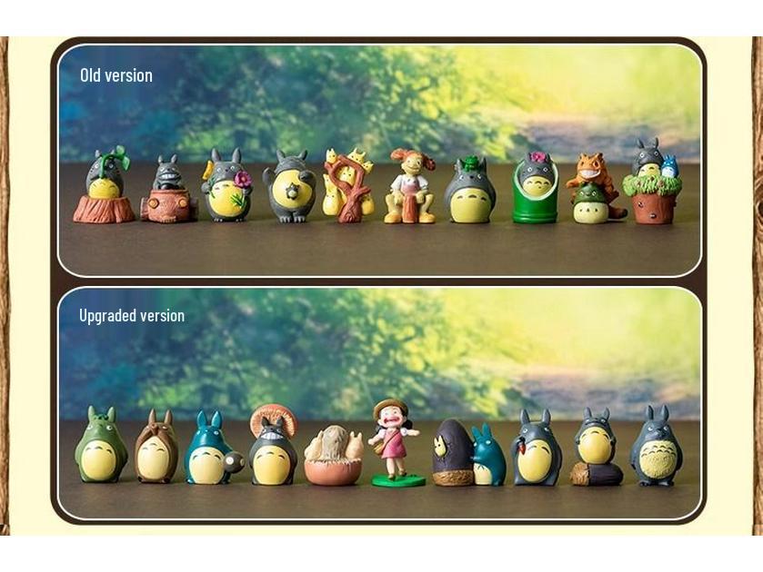 Hayao Miyazaki Figurine Gift Set for Female Friends - Perfect for Birthdays, Middle School, High School, or Graduation.