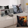 Tomb Raider Game LaraCroft Pillow Cushion Cover Pillowcase Living Room Sofa Home Decor Customized