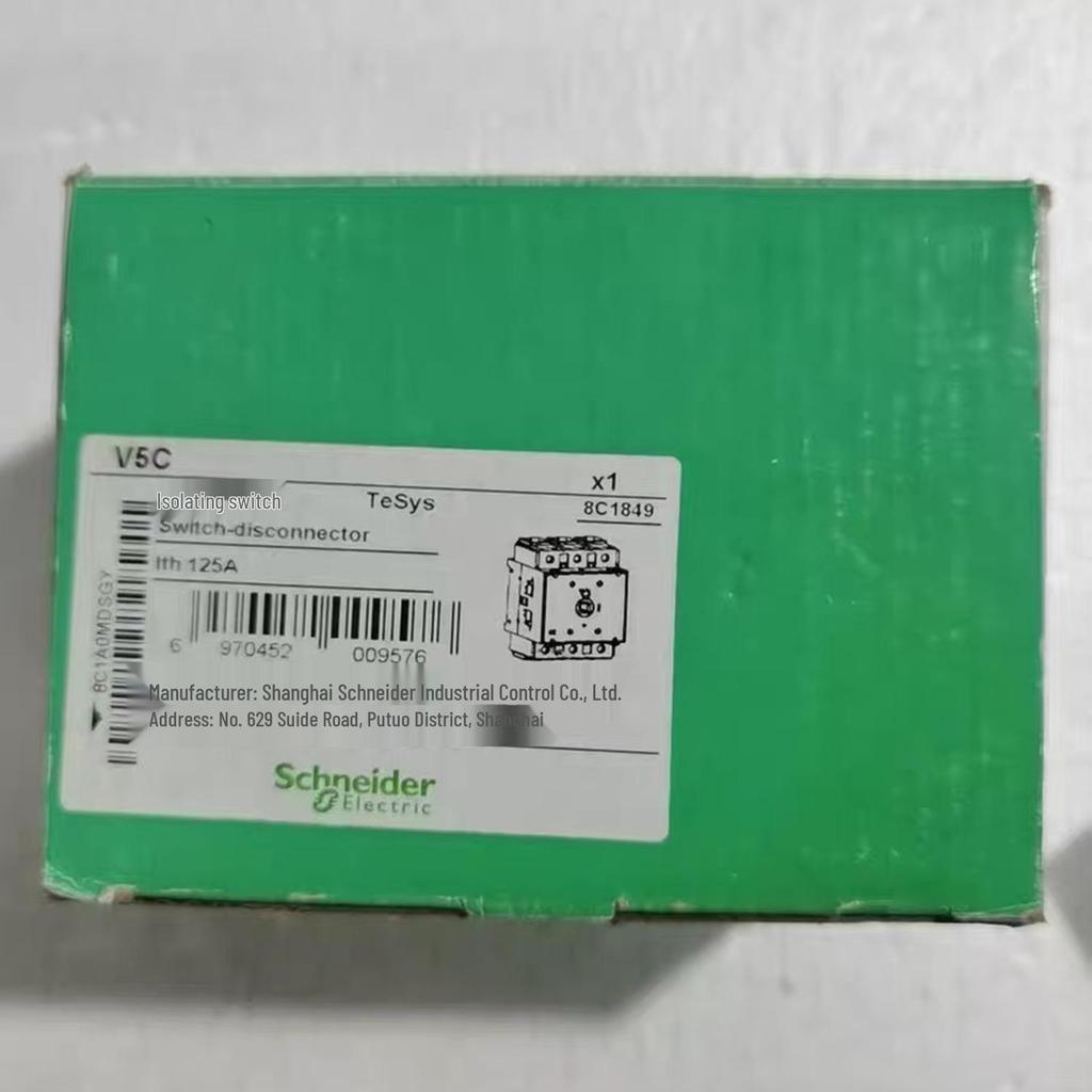 Schneider Original Isolator Switch V1C/V2C/V3C/V4C/V5C/V6C/V4/V02C - Brand New