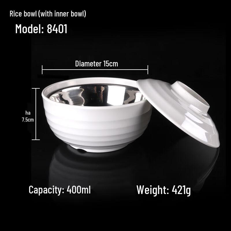 Melamine Divided Fast Food Set