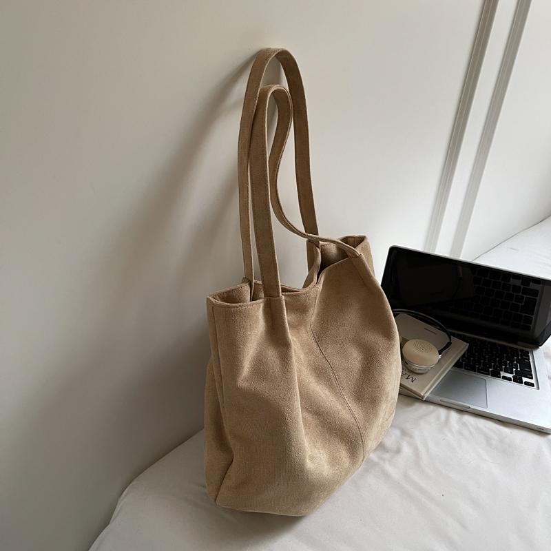 Large Capacity Commuter Bag Retro Women's Shoulder Bag Lightweight Tote Bag