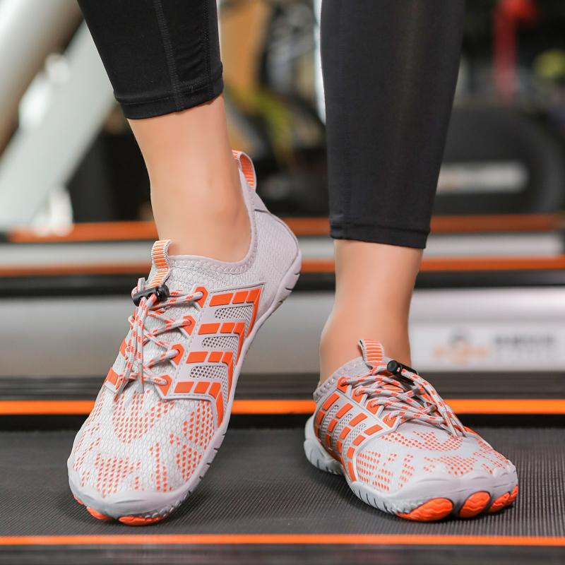Fashion High Quality Trail Running Barefoot Shoes Wide Toe Box Barefoot Sports Cross Trainers Zero Drop Shoes Runner Walking Sneakers