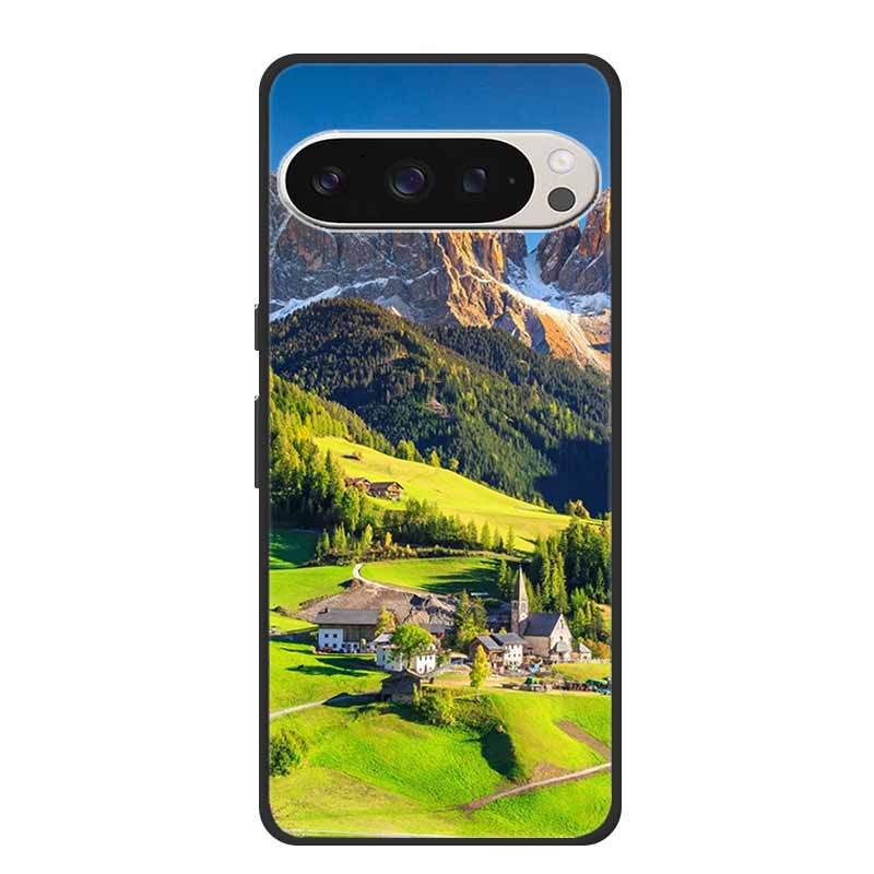 Für Google Pixel 9 5G Hülle Luxus TPU Weiches Silikon Handyhüllen für Google Pixel 9 Pro Pixel9 Cartoon Süße Stoßstangenabdeckung Fundas